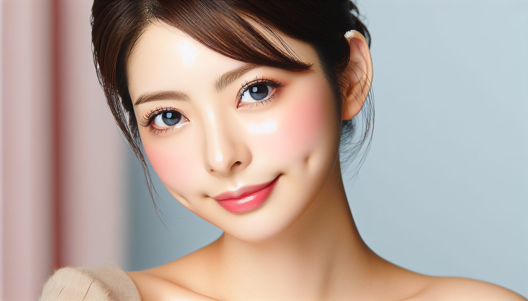 メイク　日本人　女性　かわいい image 2